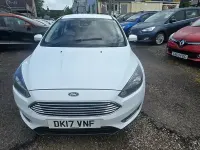 Used Ford Focus Titanium 125 HP (91 kW) 2017 White Hatchback