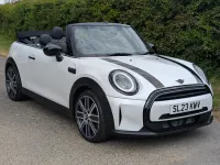 Used Mini Cooper Cabriolet Exclusive 2023 White Cabriolet
