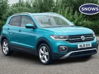 Used VW T-Cross SEL 116 HP (85 kW) 2019 Blue SUV