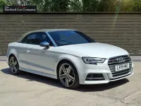 Used Audi S3 Cabriolet Advanced 300 HP (220 kW) 2019 White Cabriolet