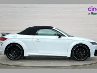 Used Audi TT Black Edition 245 HP (180 kW) 2020 White Cabriolet