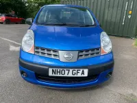 Used Nissan Note S 87 HP (63 kW) 2007 Blue Hatchback