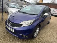 Używany Nissan Note N-TEC 80 KM (58 kW) 2015 Niebieski Hatchback