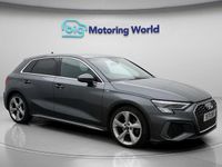 Used Audi A3 Sportback S-Line 2022 Grey Hatchback