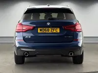 Used BMW X3 M Sport 265 HP (194 kW) 2018 Phytonic blue SUV