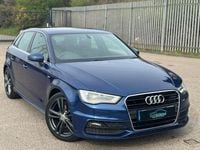 Used Audi A3 S-Line 105 HP (77 kW) 2013 Blue Hatchback
