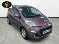Used Peugeot 107 Allure 68 HP (50 kW) 2014 Purple Hatchback