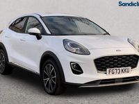 Used Ford Puma Titanium 125 HP (91 kW) 2023 White Hatchback