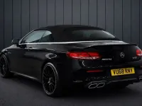Used Mercedes C63 AMG Premium 476 HP (350 kW) 2018 Black Cabriolet