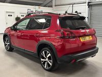 Begagnad Peugeot 2008 GT-line 100 HK (73 kW) 2019 Röd SUV