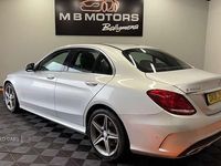 Used Mercedes C250 AMG line 204 HP (150 kW) 2018 Silver Sedan