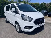 Used Ford Transit Custom Limited 130 HP (95 kW) 2023 White Van