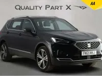 Used Seat Tarraco XCELLENCE Lux 150 HP (110 kW) 2021 Black SUV