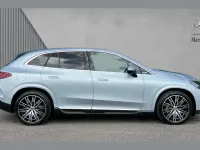 Used Mercedes EQE500 AMG line 300 kW (408 HP) 2025 Metallic paint hightech silver SUV