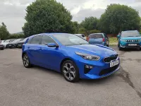 Used Kia Ceed 140 HP (102 kW) 2019 Blue Hatchback