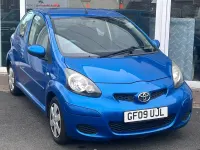 Used Toyota Aygo 2009 Blue Hatchback