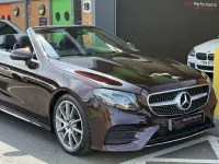 Used Mercedes E220 AMG Line Premium Plus 2018 Red Cabriolet