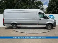Begagnad Mercedes Sprinter Progressive 150 HK (110 kW) 2022 Silver Van