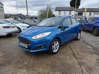 Used Ford Fiesta Zetec 82 HP (60 kW) 2014 Blue Hatchback