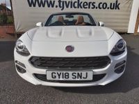 used Fiat 124 Spider 1.4 MULTIAIR LUSSO EURO 6 2DR PETROL FROM 2018 FROM TELFORD (TF2 6PL) | SPOTICAR