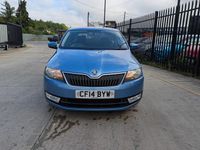 Used Skoda Rapid SE 2014 Blue Hatchback