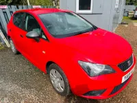 Begagnad Seat Ibiza 2015 Röd Halvkombi