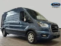 Used Ford Transit Limited 170 HP (125 kW) 2024 Blue Van