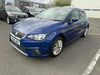 Used Seat Ibiza Design 2018 Blue Hatchback