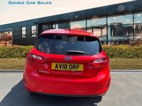 Used Ford Fiesta Titanium X 125 HP (91 kW) 2018 Red Hatchback