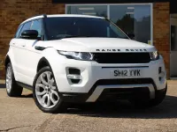 Used Land Rover Range Rover evoque Dynamic 2012 White SUV