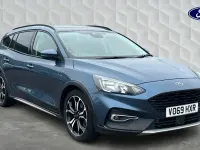 Used Ford Focus Active X 125 HP (91 kW) 2019 Blue Estate