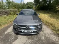 Used Mercedes CLA200 AMG line 163 HP (119 kW) 2020 Grey Coupe