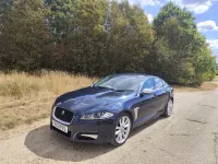 Used Jaguar XF 197 HP (144 kW) 2013 Blue Sedan