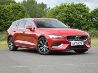 Used Volvo V60 Inscription 160 HP (117 kW) 2021 Red Estate