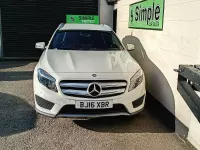 Used Mercedes GLA220 AMG line 177 HP (130 kW) 2016 White SUV