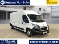 Used Peugeot Boxer S 140 HP (102 kW) 2021 White Van