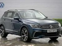 Used VW Tiguan R-line 150 HP (110 kW) 2023 Blue SUV