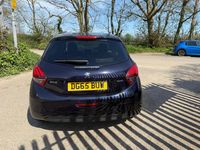 Gebraucht Peugeot 208 Allure 100 PS (73 kW) 2015 Blau Kleinwagen