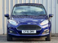 Used Ford Fiesta Titanium 2016 Blue Hatchback