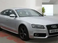 Used Audi A5 Sportback S-Line 170 HP (125 kW) 2010 Silver Hatchback