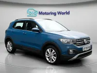Used VW T-Cross SE 116 HP (85 kW) 2020 Blue SUV