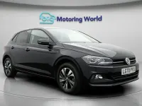 Used VW Polo Match 95 HP (69 kW) 2020 Black Hatchback