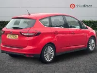Second-hand Ford C-MAX Titanium 125 CP (91 kW) 2019 Roșu Monovolum