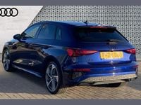 Used Audi A3 Black Edition 147 HP (108 kW) 2024 Blue Hatchback