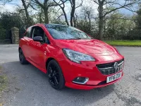 Używany Vauxhall Corsa Edition 100 KM (73 kW) 2016 Czerwony Hatchback