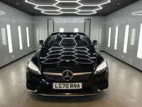 Used Mercedes C200 AMG line 2020 Black Cabriolet