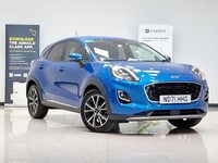 Used Ford Puma Titanium 125 HP (91 kW) 2021 Blue SUV