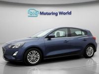 Used Ford Focus Titanium 125 HP (91 kW) 2020 Blue Hatchback