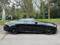 Used Mercedes E220 AMG Line Premium 2018 Black Cabriolet