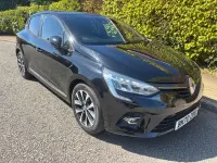 Usado Renault Clio V Iconic 2020 Negro Utilitario